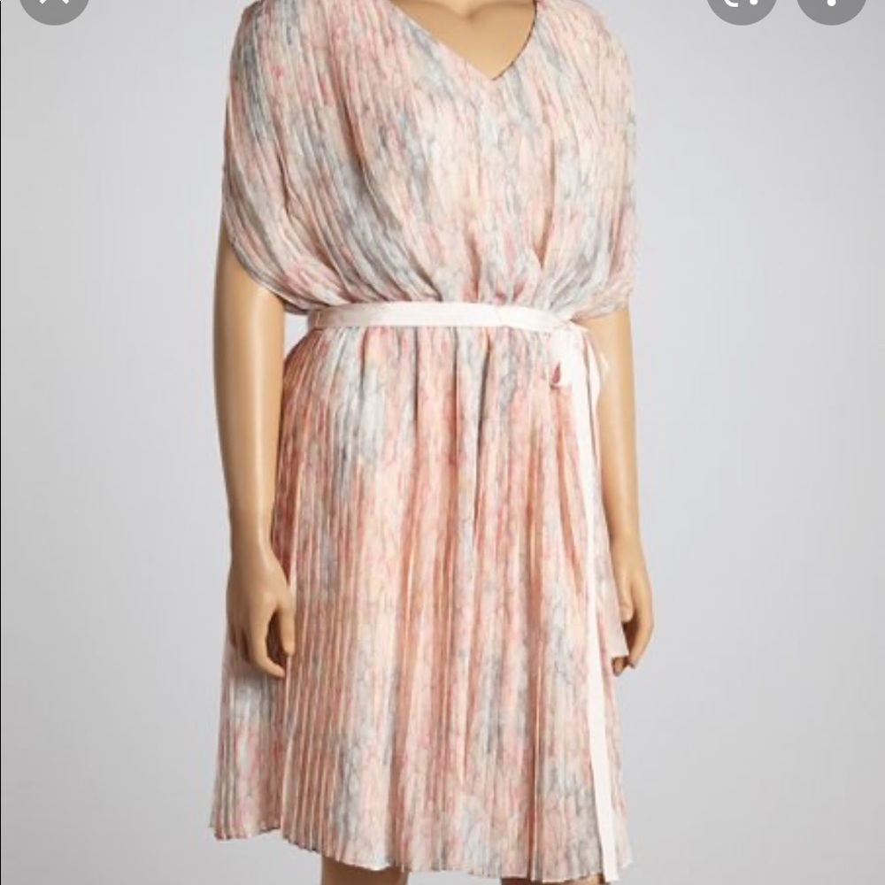 Jessica Simpson Multicolor Pleated Dress